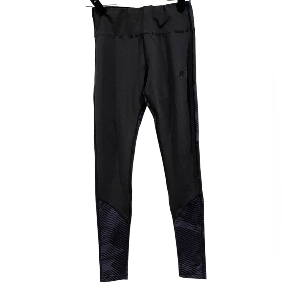 Venum Black Women's grappling Leggings BJJ Brazilian Jiu Jitsu